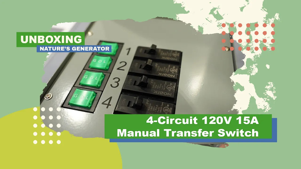 Video Unboxing_ Nature's Generator 4-Circuit 120V 15A Manual Transfer Switch