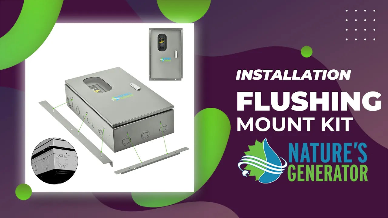 Video Install the Flush Mounting Kit _ Nature’s Generator Transfer Switch