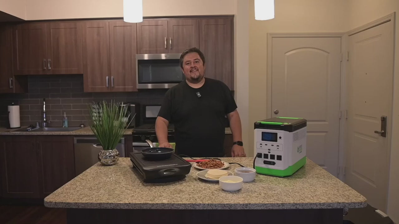 Video - Lithium 1800 for Cooking