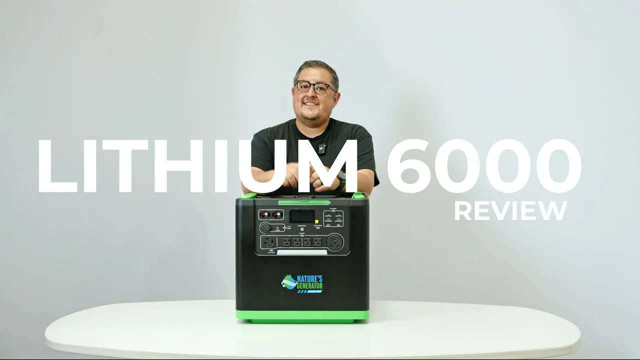 Video 
Introducing the Nature’s Generator Lithium 6000 
