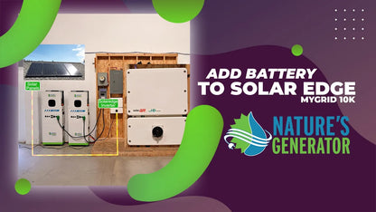 Video Add an AC-Coupled Battery to a SolarEdge System with an Automatic Transfer Switch 