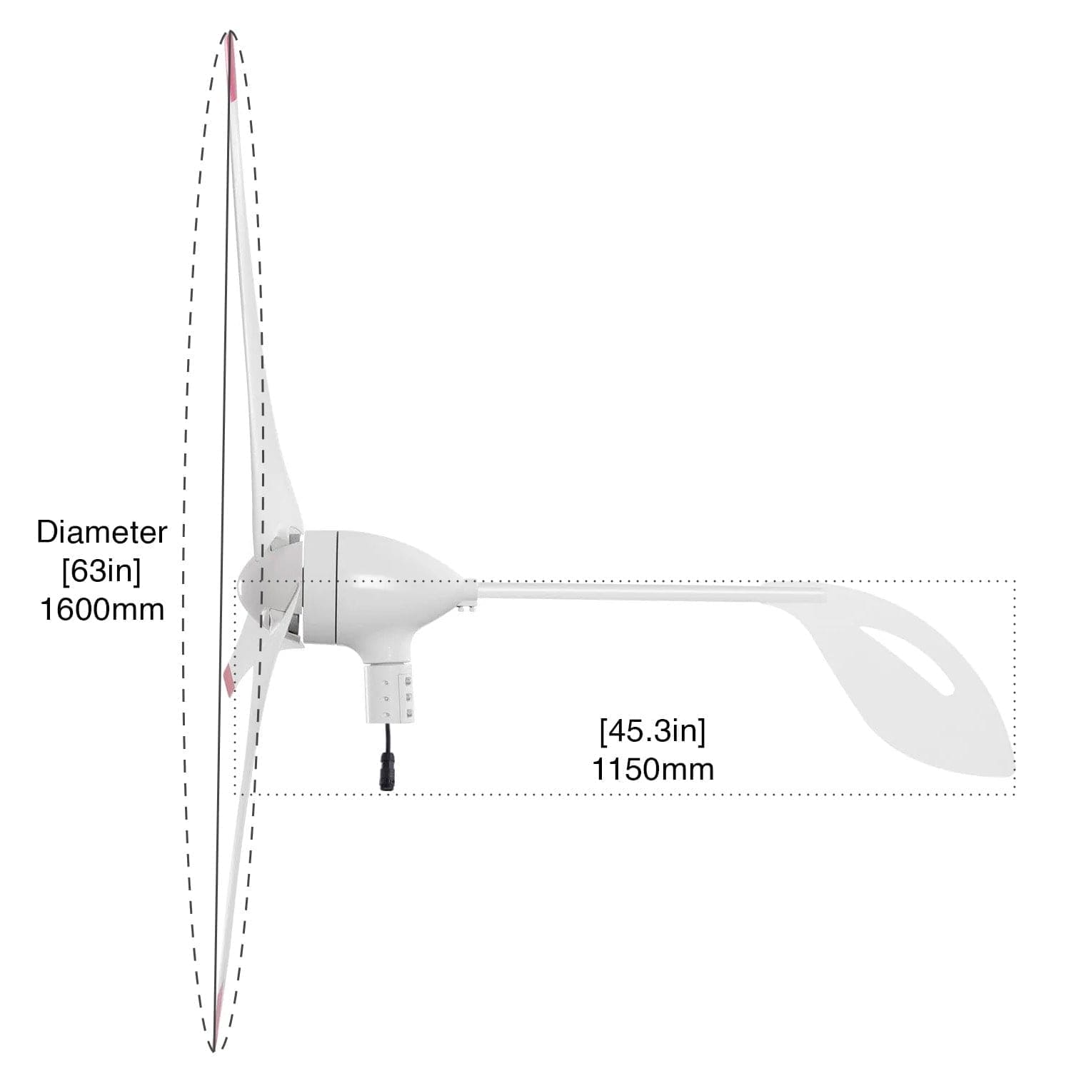 Refurbished - Nature's Generator Powerhouse Wind Turbine - Nature's Generator