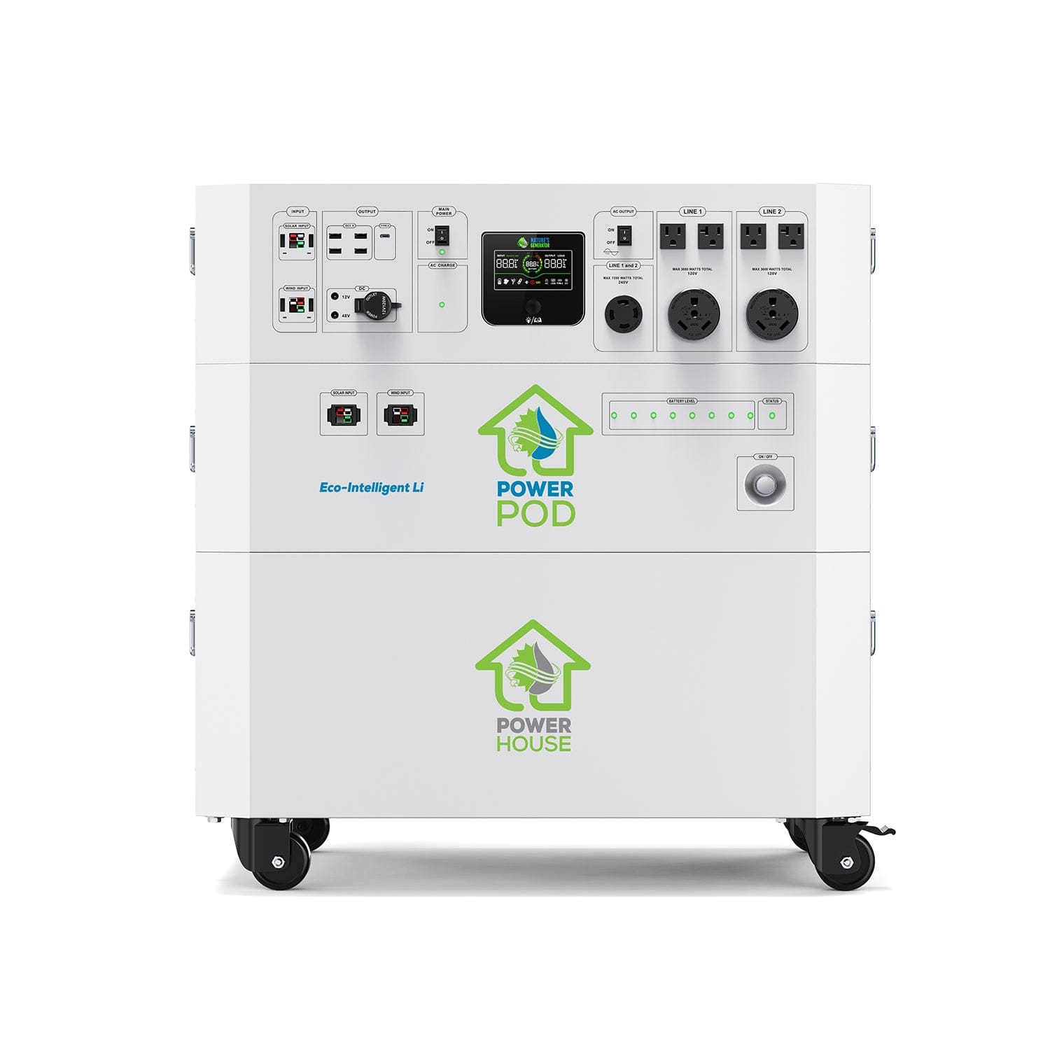 Nature’s Generator Powerhouse Hybrid Platinum Plus WE System