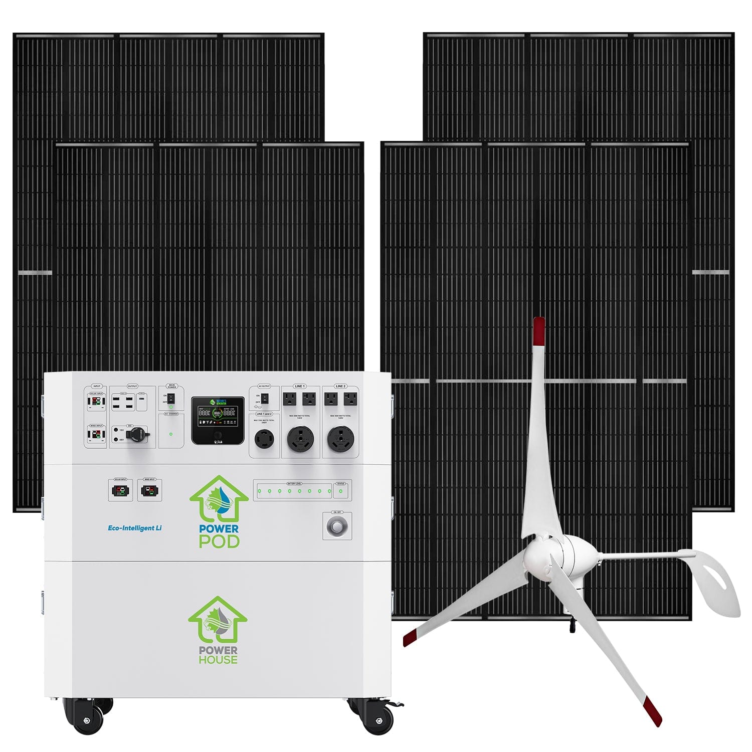 Nature’s Generator Powerhouse Hybrid Platinum WE System