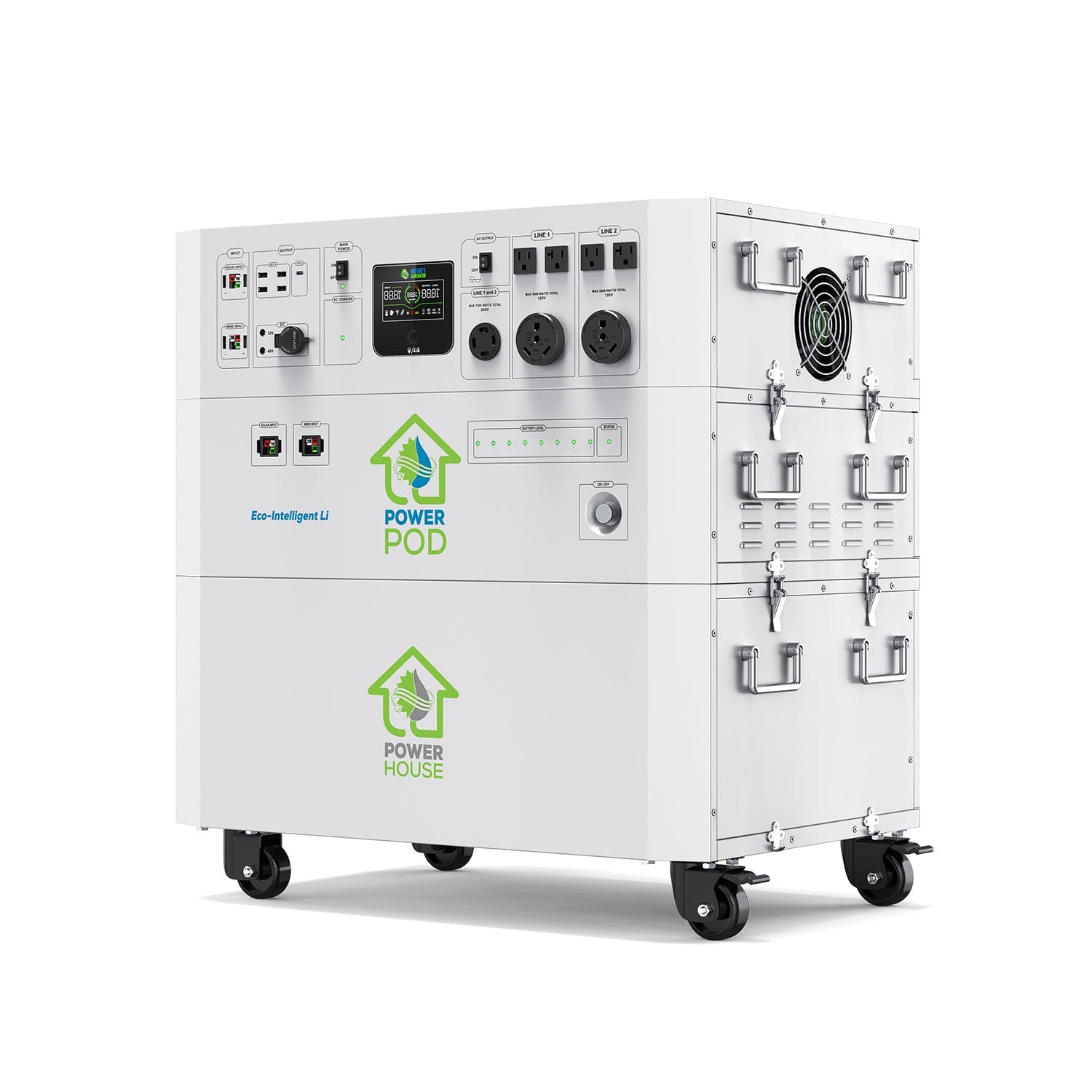 Nature’s Generator Powerhouse Hybrid Platinum Plus PE System