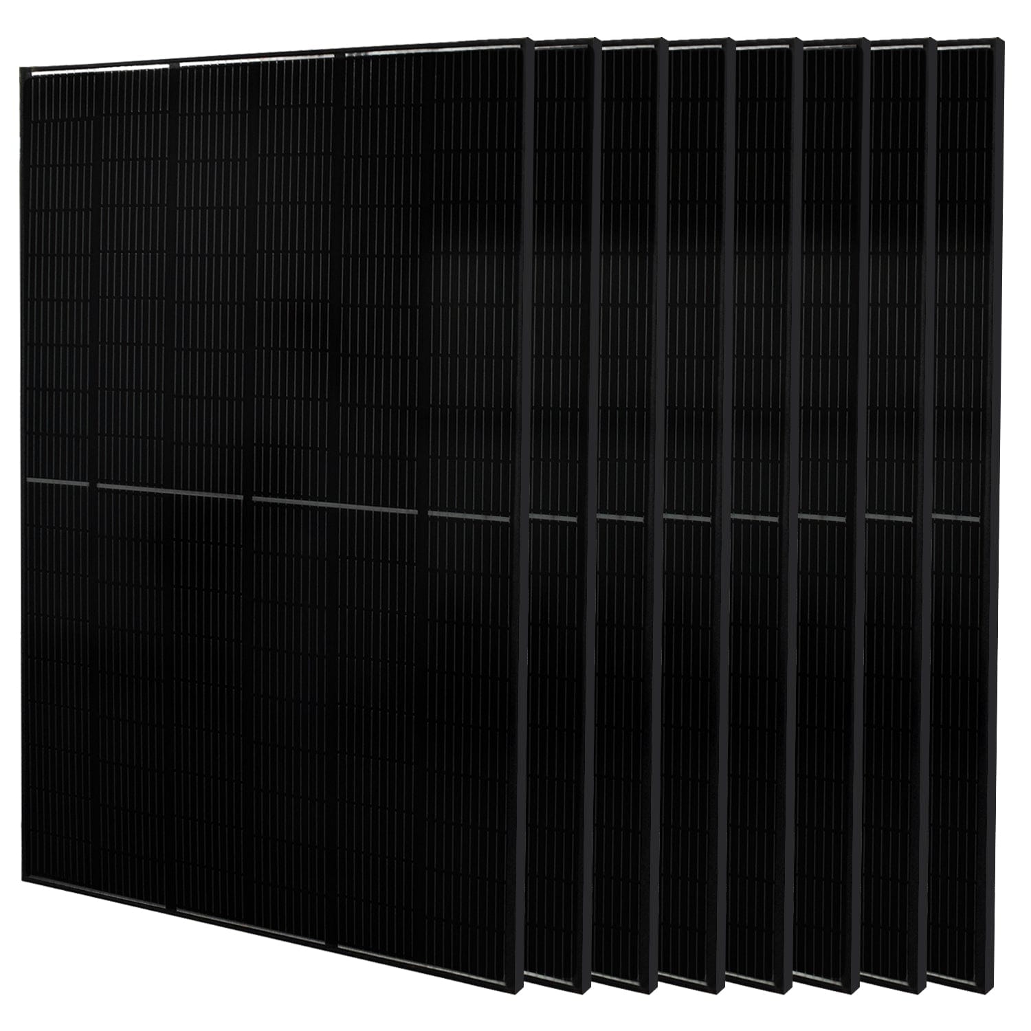 Nature's Generator Powerhouse Power Panels Side View 8 Pack
